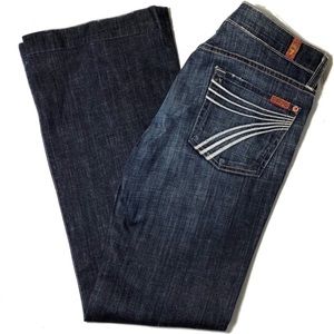 7 For All Mankind Dojo Jeans Size 28